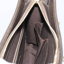 Christian Dior Canage Shoulder Bag Canvas Black Gold Tone Auth ep16966V-19