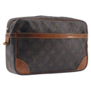 LOUIS VUITTON Monogram Compiegne 28 Clutch Bag M51845 LV Auth ep16980-1