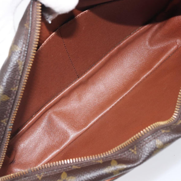 LOUIS VUITTON Monogram Compiegne 28 Clutch Bag M51845 LV Auth ep16980