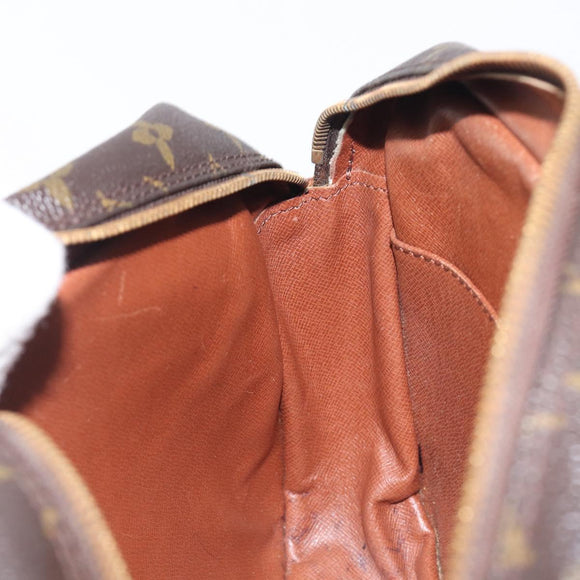 LOUIS VUITTON Monogram Compiegne 28 Clutch Bag M51845 LV Auth ep16980