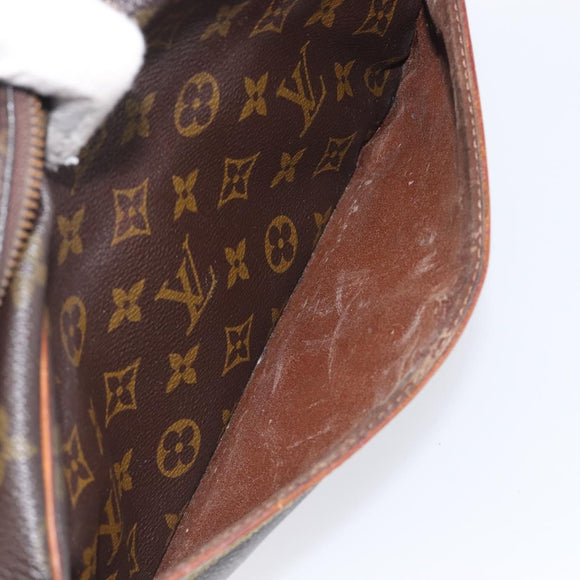 LOUIS VUITTON Monogram Compiegne 28 Clutch Bag M51845 LV Auth ep16980