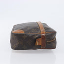 LOUIS VUITTON Monogram Compiegne 28 Clutch Bag M51845 LV Auth ep16980-4