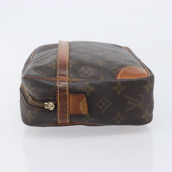 LOUIS VUITTON Monogram Compiegne 28 Clutch Bag M51845 LV Auth ep16980