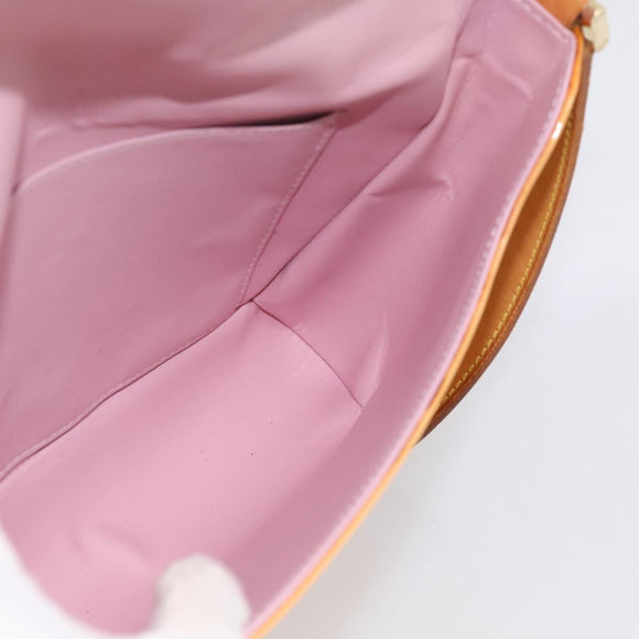 LOUIS VUITTON Monogram Vernis Thompson Street Bag Pink M91070 LV Auth ep16990
