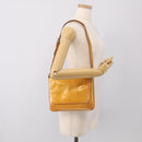 LOUIS VUITTON Monogram Vernis Thompson Street Bag Pink M91070 LV Auth ep16990-23