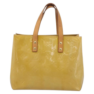 LOUIS VUITTON Monogram Vernis Reade PM Hand Bag Beige M91144 LV Auth ep16993 - 0