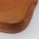 GUCCI Jackie Hand Bag Leather Brown Gold Tone 00963 Auth ep16998-12