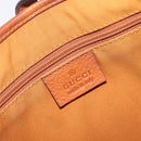 GUCCI Jackie Hand Bag Leather Brown Gold Tone 00963 Auth ep16998-17