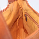 GUCCI Jackie Hand Bag Leather Brown Gold Tone 00963 Auth ep16998-20