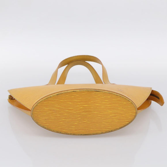 LOUIS VUITTON Epi Saint Jacques Shopping Shoulder Bag Yellow M52269 Auth ep17001
