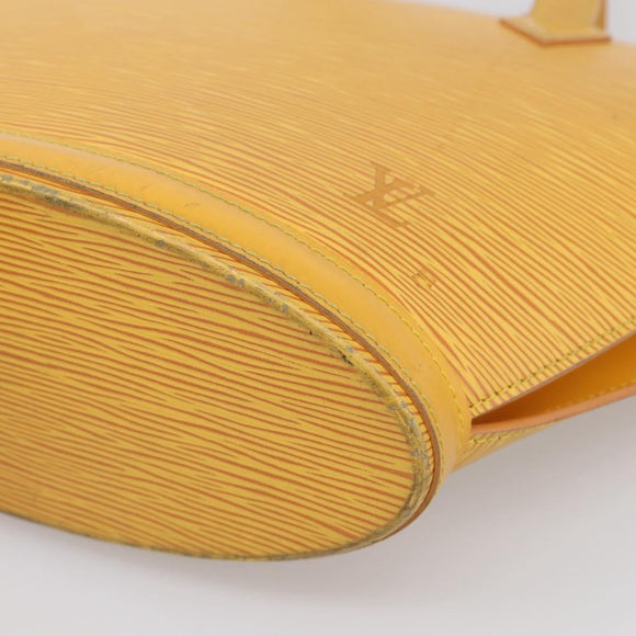 LOUIS VUITTON Epi Saint Jacques Shopping Shoulder Bag Yellow M52269 Auth ep17001