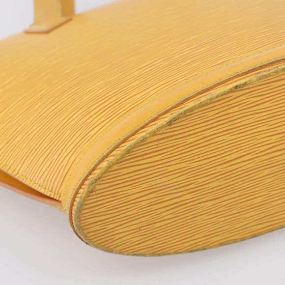 LOUIS VUITTON Epi Saint Jacques Shopping Shoulder Bag Yellow M52269 Auth ep17001