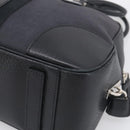 PRADA Hand Bag Canvas Black Silver Auth ep17002-12