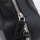 PRADA Hand Bag Canvas Black Silver Auth ep17002-15