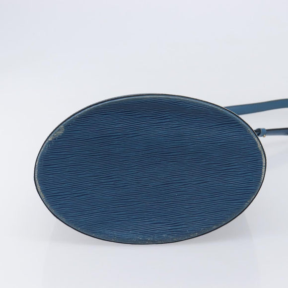 LOUIS VUITTON Epi Cluny Shoulder Bag Blue M52255 LV Auth ep17014
