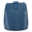 LOUIS VUITTON Epi Cluny Shoulder Bag Blue M52255 LV Auth ep17014-3