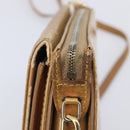 LOUIS VUITTON Monogram Vernis Motto Shoulder Bag Noisette M91136 LV Auth ep17016-17
