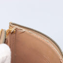LOUIS VUITTON Monogram Vernis Motto Shoulder Bag Noisette M91136 LV Auth ep17016-25