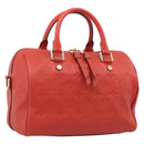 LOUIS VUITTON Monogram Empreinte Speedy Bandouliere 25 Slys M42399 Auth ep17022V-1