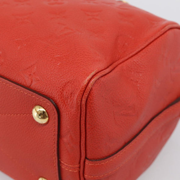 LOUIS VUITTON Monogram Empreinte Speedy Bandouliere 25 Slys M42399 Auth ep17022V