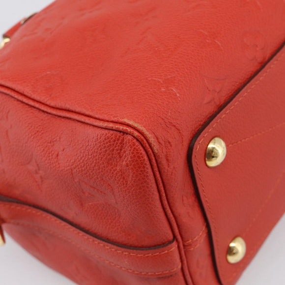 LOUIS VUITTON Monogram Empreinte Speedy Bandouliere 25 Slys M42399 Auth ep17022V