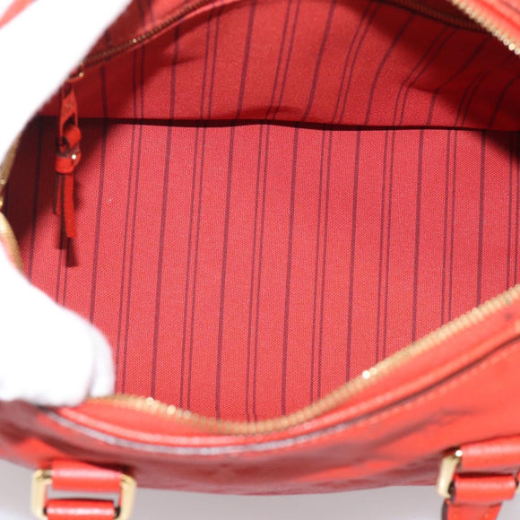 LOUIS VUITTON Monogram Empreinte Speedy Bandouliere 25 Slys M42399 Auth ep17022V