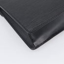 LOUIS VUITTON Epi Sellier Dragonne Clutch Bag Black M52612 LV Auth ep17023A-11
