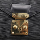 LOUIS VUITTON Epi Sellier Dragonne Clutch Bag Black M52612 LV Auth ep17023A-12