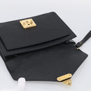 LOUIS VUITTON Epi Sellier Dragonne Clutch Bag Black M52612 LV Auth ep17023A-15