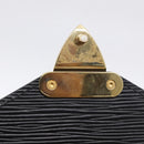 LOUIS VUITTON Epi Sellier Dragonne Clutch Bag Black M52612 LV Auth ep17023A-16