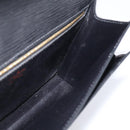 LOUIS VUITTON Epi Sellier Dragonne Clutch Bag Black M52612 LV Auth ep17023A-20