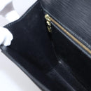 LOUIS VUITTON Epi Sellier Dragonne Clutch Bag Black M52612 LV Auth ep17023A-21