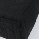 Christian Dior Lady Dior Canage Hand Bag Nylon Black Auth ep17029V-10