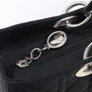 Christian Dior Lady Dior Canage Hand Bag Nylon Black Auth ep17029V-15