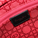 Christian Dior Lady Dior Canage Hand Bag Nylon Black Auth ep17029V-16