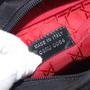 Christian Dior Lady Dior Canage Hand Bag Nylon Black Auth ep17029V-22