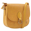 LOUIS VUITTON Epi Saint Cloud PM Shoulder Bag Yellow M52219 LV Auth ep17048A-1