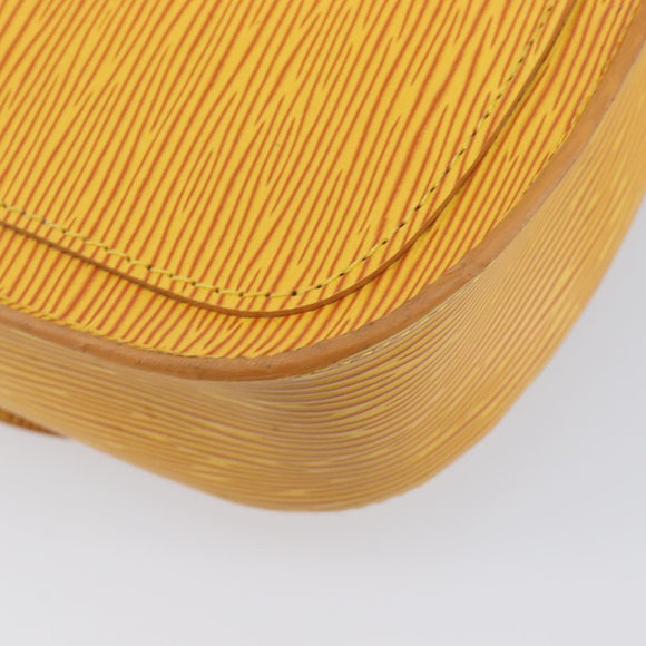 LOUIS VUITTON Epi Saint Cloud PM Shoulder Bag Yellow M52219 LV Auth ep17048A