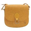 LOUIS VUITTON Epi Saint Cloud PM Shoulder Bag Yellow M52219 LV Auth ep17048A-2