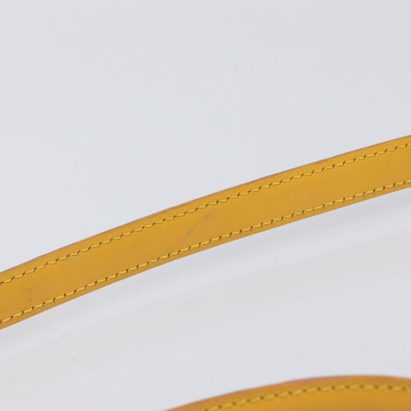 LOUIS VUITTON Epi Saint Cloud PM Shoulder Bag Yellow M52219 LV Auth ep17048A