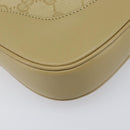 GUCCI GG Canvas Jackie Sherry Line Hand Bag Beige Silver 00963 Auth ep17050V-12