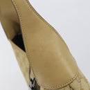 GUCCI GG Canvas Jackie Sherry Line Hand Bag Beige Silver 00963 Auth ep17050V-15