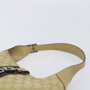 GUCCI GG Canvas Jackie Sherry Line Hand Bag Beige Silver 00963 Auth ep17050V-8