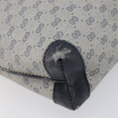 GUCCI Micro GG Shoulder Bag PVC Navy Gold Tone 007 115 0093 Auth ep17052-12