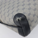 GUCCI Micro GG Shoulder Bag PVC Navy Gold Tone 007 115 0093 Auth ep17052-14