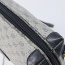 GUCCI Micro GG Shoulder Bag PVC Navy Gold Tone 007 115 0093 Auth ep17052-17
