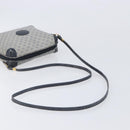 GUCCI Micro GG Shoulder Bag PVC Navy Gold Tone 007 115 0093 Auth ep17052-7