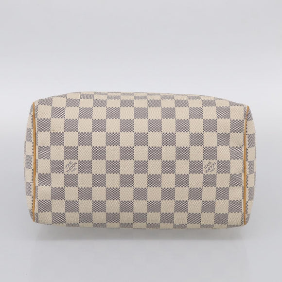 LOUIS VUITTON Damier Azur Speedy 25 Hand Bag N41534 LV Auth ep17053A