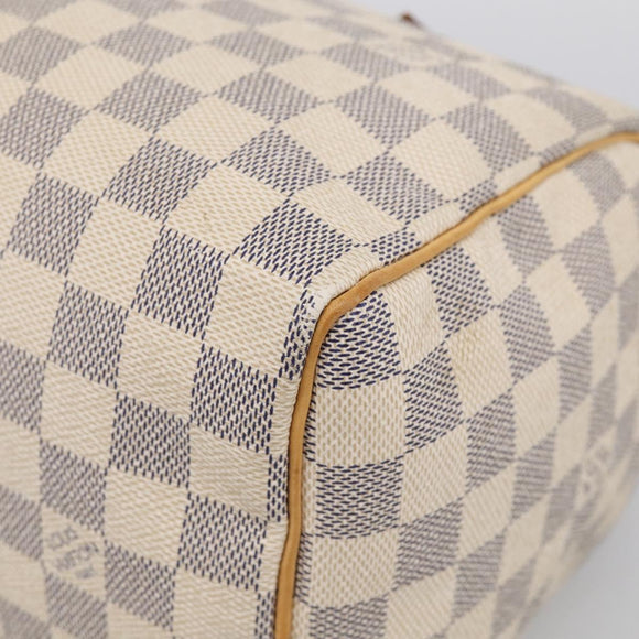 LOUIS VUITTON Damier Azur Speedy 25 Hand Bag N41534 LV Auth ep17053A