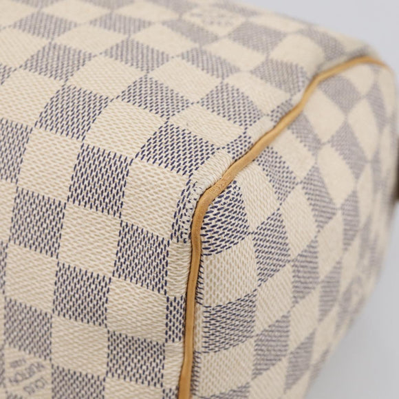 LOUIS VUITTON Damier Azur Speedy 25 Hand Bag N41534 LV Auth ep17053A